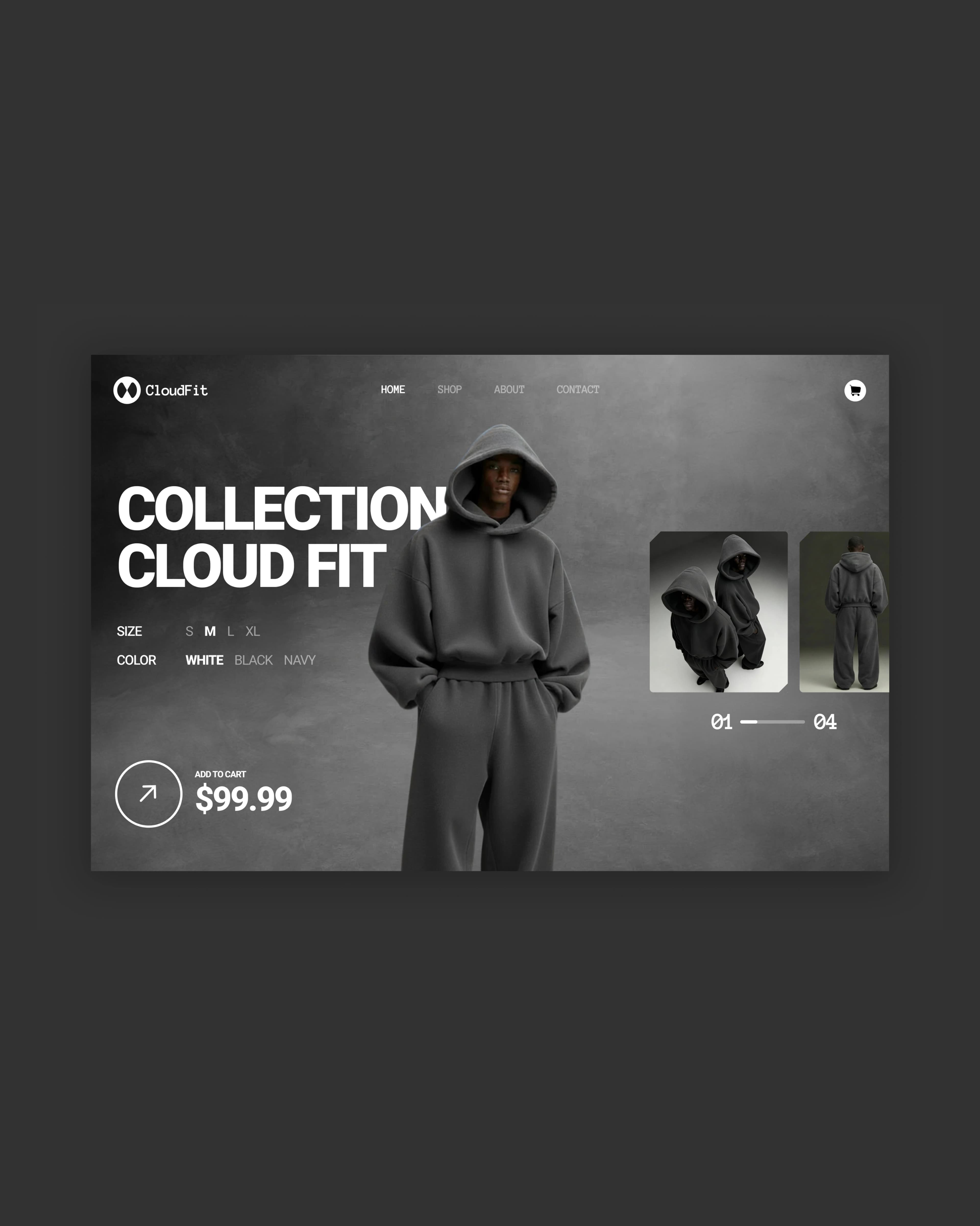 CloudFit case study screenshot 1