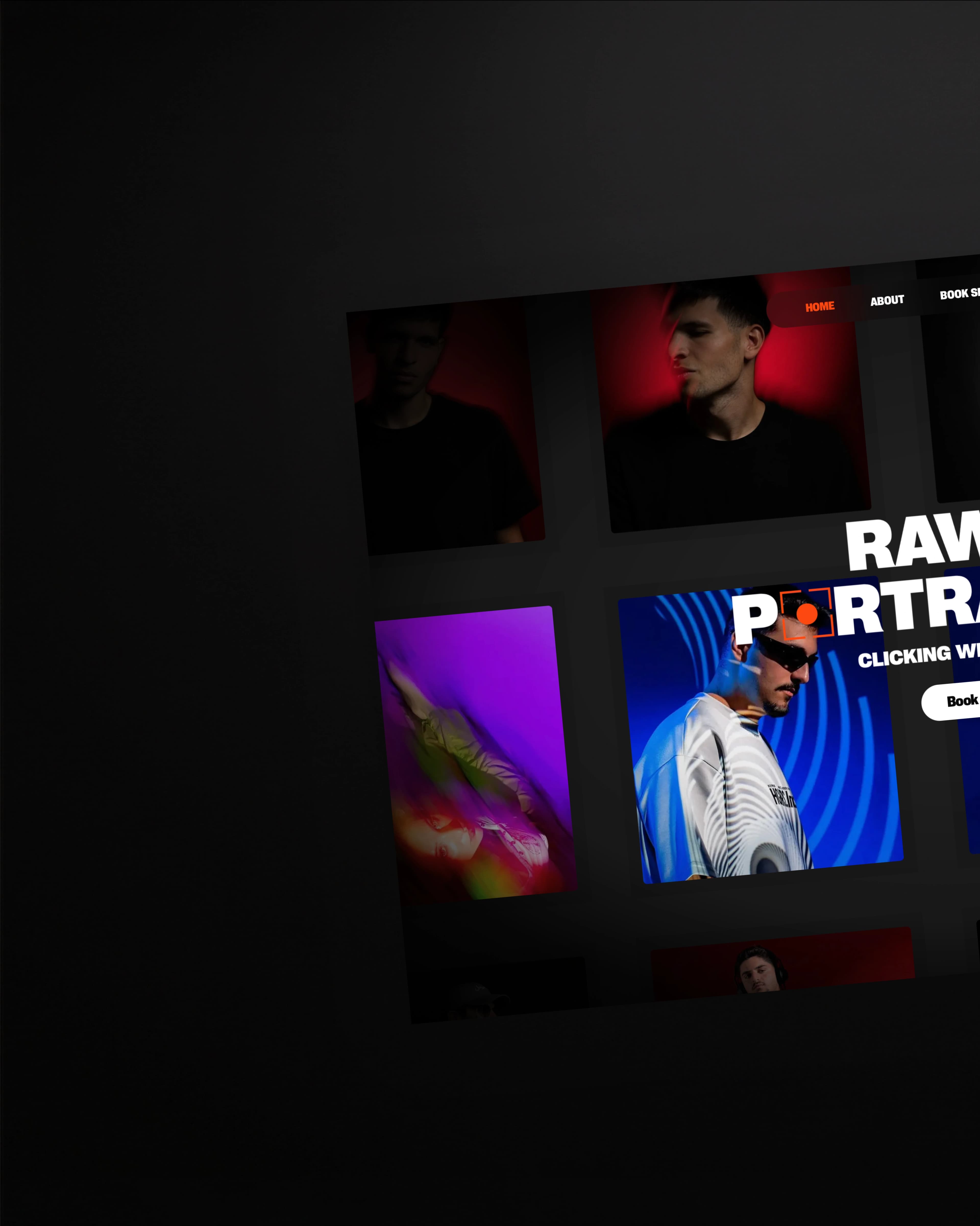 Rawad Portraiture case study screenshot 3